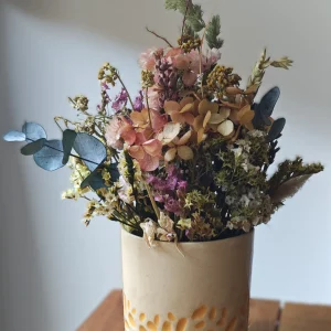 Centrito de flores para taza y cono