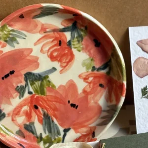 Plato floral