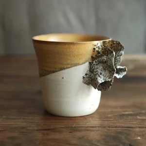 Taza pétalo bicolor